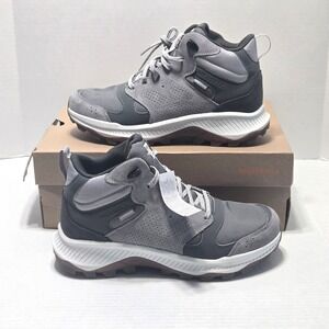 Merrell Men's Tempo Sol Mid Waterproof Hiking Boots Shoes Alloy Gray Sz 9.5M